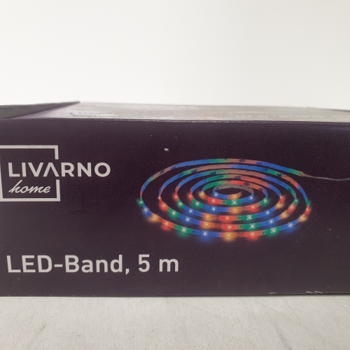LED-strip, 5m Ideaal voor kast- of schap verlichting Met IR-afstandsbediening